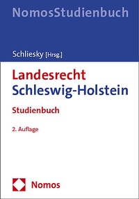 Abbildung von: Landesrecht Schleswig-Holstein - Nomos