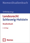 Cover: Landesrecht Schleswig-Holstein - Nomos
