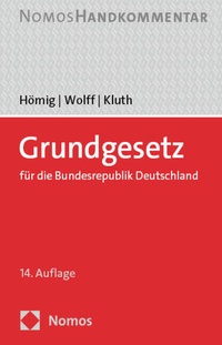 Abbildung von: Grundgesetz für die Bundesrepublik Deutschland - Nomos