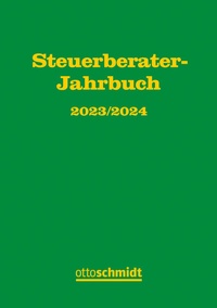 Abbildung von: Steuerberater-Jahrbuch 2023/2024 - Otto Schmidt Verlag
