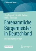 Cover: Ehrenamtliche B&uuml;rgermeister in Deutschland - Springer VS