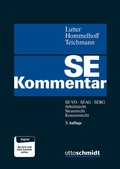 Cover: SE-Kommentar - Otto Schmidt Verlag