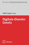 Cover: Digitale-Dienste-Gesetz - Nomos