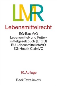 Abbildung von: Lebensmittelrecht: LMR  - dtv