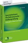 Cover: Spezialwissen Verfahrensrecht - Au&szlig;enpr&uuml;fung - Erich Schmidt Verlag