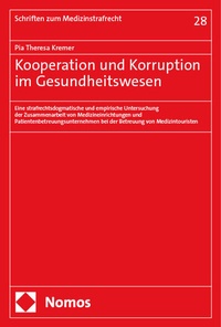 Abbildung von: Kooperation und Korruption im Gesundheitswesen - Nomos