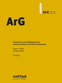 Enlarge image Cover: ArG Kommentar - Orell Füssli Verlag