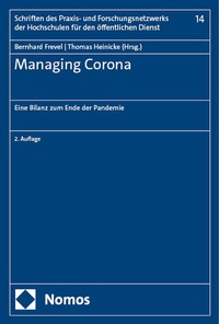 Abbildung von: Managing Corona - Nomos