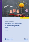 Cover: Wirtschafts- und Sozialkunde f&uuml;r Steuerfachangestellte - Kiehl
