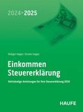 Cover: Einkommensteuererkl&auml;rung 2024/2025 - Haufe-Lexware
