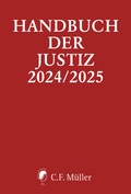 Abbildung von: Handbuch der Justiz 2024/2025 - C.F. Müller