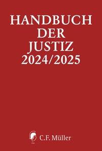 Abbildung von: Handbuch der Justiz 2024/2025 - C.F. Müller