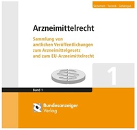 Enlarge image Cover: Arzneimittelrecht - Bundesanzeiger