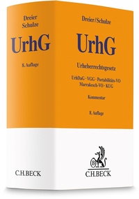 Abbildung von: Urheberrechtsgesetz: UrhG - C.H.BECK