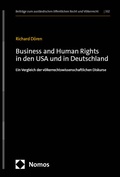 Abbildung von: Business and Human Rights in den USA und in Deutschland - Nomos