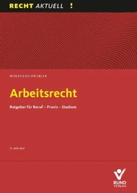Abbildung von: Arbeitsrecht - Bund-Verlag