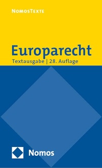 Abbildung von: Europarecht - Nomos
