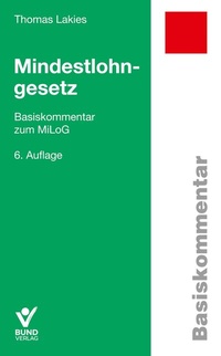 Abbildung von: Mindestlohngesetz - Bund-Verlag