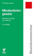 Cover: Mindestlohngesetz - Bund-Verlag
