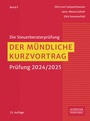 Cover: Der mündliche Kurzvortrag - Schäffer-Poeschel