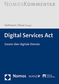 Enlarge image Cover: Digital Services Act - Manz