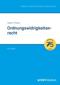 Cover: Ordnungswidrigkeitenrecht - KSV Medien