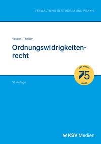 Enlarge image Cover: Ordnungswidrigkeitenrecht - KSV Medien