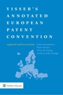 Bild: Visser's Annotated European Patent Convention 2024 Edition - Kluwer Law International