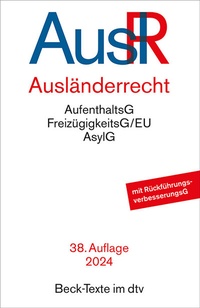 Abbildung von: Ausländerrecht: AuslR - dtv