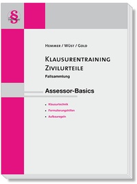 Enlarge image Cover: Klausurentraining Zivilurteile Assessor-Basics - Hemmer-Wüst