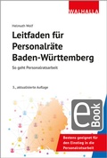 Cover: Leitfaden f&uuml;r Personalr&auml;te Baden-W&uuml;rttemberg - Walhalla