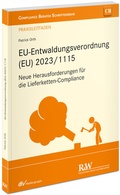 Cover: EU-Entwaldungsverordnung (EU) 2023/1115 - Fachmedien Recht und Wirtschaft