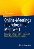 Cover: Online-Meetings mit Fokus und Mehrwert - Springer Gabler