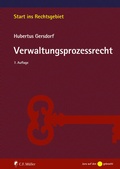 Abbildung von: Verwaltungsprozessrecht - C.F. Müller