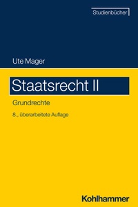 Abbildung von: Staatsrecht II - Kohlhammer