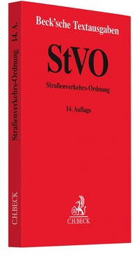 Abbildung von: StVO - C.H.BECK
