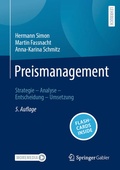 Cover: Preismanagement - Springer Gabler