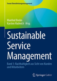 Enlarge image Cover: Sustainable Service Management - Springer Gabler