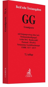 Abbildung von: Grundgesetz für die Bundesrepublik Deutschland - C.H.BECK