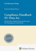 Bild: Compliance Handbuch EU Data Act - Carl Heymanns Verlag