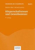 Cover: K&ouml;rperschaftsteuer und Gewerbesteuer - Sch&auml;ffer-Poeschel