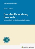 Abbildung von: Formalsachbearbeitung Patentrecht - Carl Heymanns Verlag