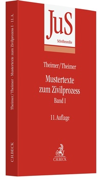 Enlarge image Cover: Mustertexte zum Zivilprozess - C.H.BECK