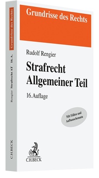 Abbildung von: Strafrecht Allgemeiner Teil - C.H.BECK
