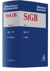 Abbildung von: Münchener Kommentar zum Strafgesetzbuch - Band 1 - C.H.BECK
