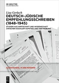 Cover: Deutsch-j&uuml;dische Empfehlungsschreiben (1848-1945) - De Gruyter Oldenbourg