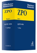 Abbildung von: Münchener Kommentar zur Zivilprozessordnung: ZPO - Band 2 - C.H.BECK