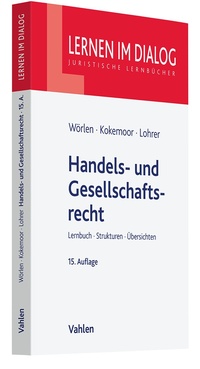 Abbildung von: Lernen im Dialog / Handels- und Gesellschaftsrecht - Vahlen