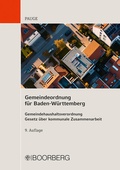 Cover: Gemeindeordnung f&uuml;r Baden-W&uuml;rttemberg - Boorberg