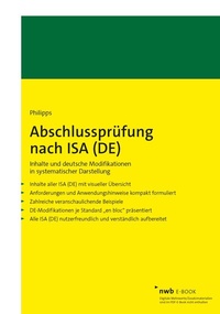 Abbildung von: Abschlussprüfung nach ISA (DE) - NWB